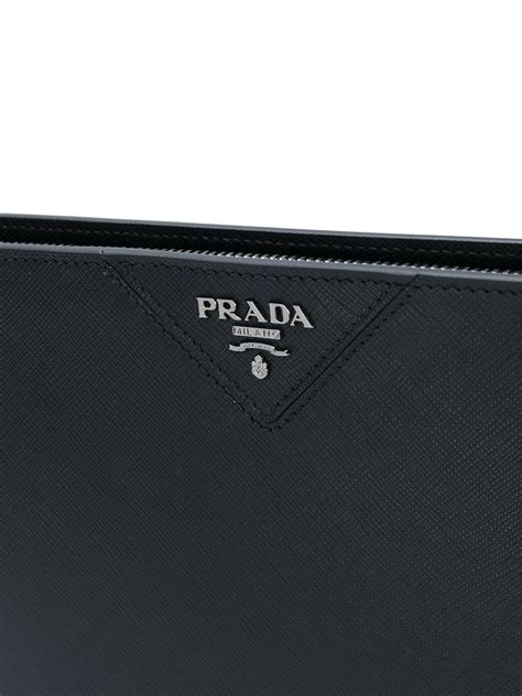 prada portfolio clutch|prada leather clutches.